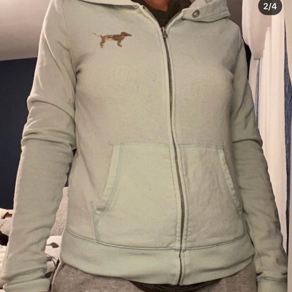 PINK zip up - Picture 2 of 2